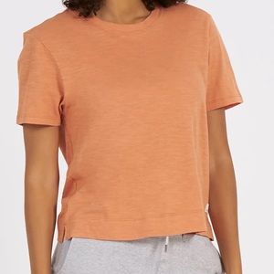 VUORI Women’s Orange/Apricot Short Sleeve T Shirt Size XS